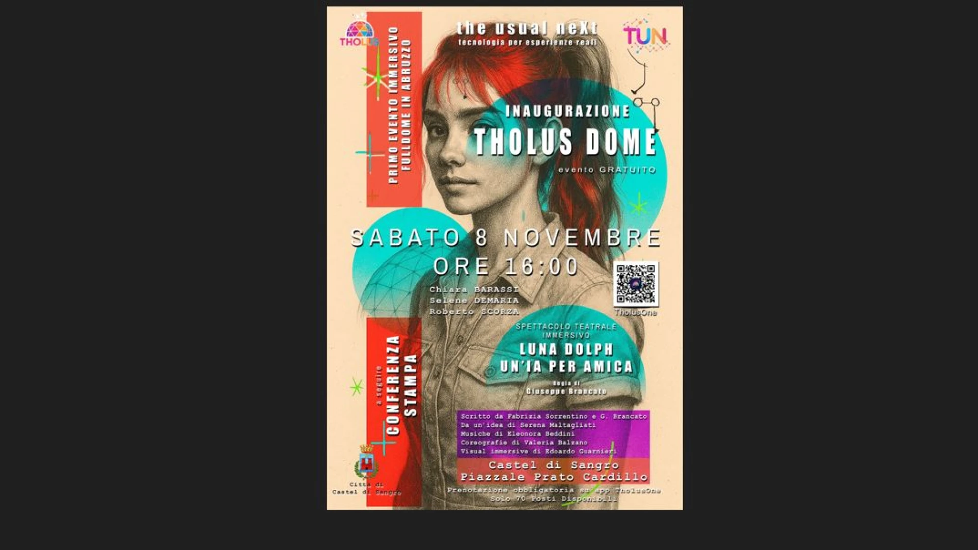 Castel Di Sangro: Inaugurazione della prima Tholus Dome